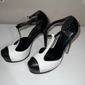 Truth or Dare by Madonna Vintage Round Toe Heels Oxford Inspired